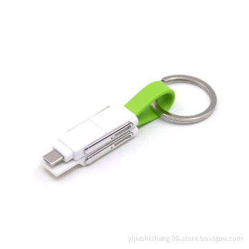 2021 Hot Selling Item 6 in 1 Short Charging Cable Fast Portable Magnet Cable for Android Micro USB, iPhone and Type-C